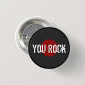 Rock'n'Roll Button (Vorne & Hinten)