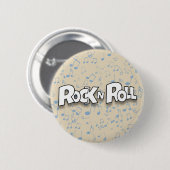 Rock'n'Roll Button (Vorne & Hinten)