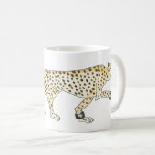 Rock'n'roll cheetah Tasse (VorderseiteRechts)