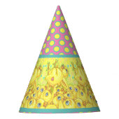 ROCK'N'ROLL CHICK EASTER SPRING MOSH PIT PARTY HAT PARTYHÜTCHEN (Vorderseite)