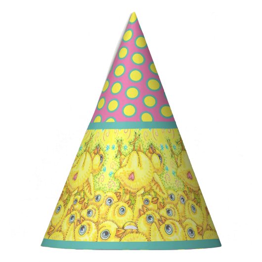 ROCK'N'ROLL CHICK EASTER SPRING MOSH PIT PARTY HAT PARTYHÜTCHEN (Links)