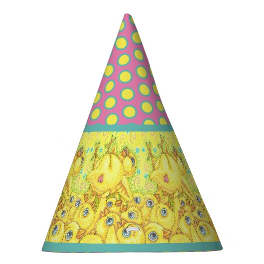 ROCK'N'ROLL CHICK EASTER SPRING MOSH PIT PARTY HAT PARTYHÜTCHEN (Rechts)