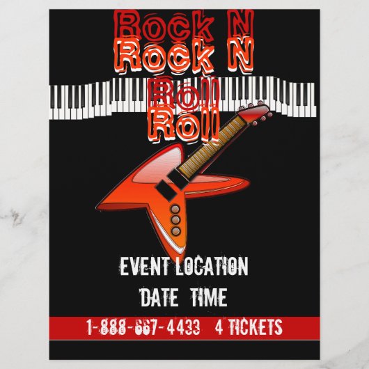 Rock'n'Roll Flyer (Vorne)