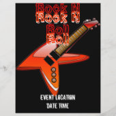 Rock'n'Roll Flyer (Hinten)