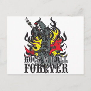 Rock'n'Roll Forever Postkarte