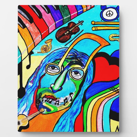 Rock'n'Roll Fotoplatte (Vorderseite)