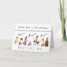 Rock'n'Roll fröhliche Weihnachtsmusikkapelle