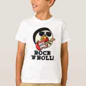 Rock'n'Roll Funny Sushi Roll Pun T-Shirt (Vorderseite)
