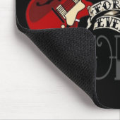Rock'n'Roll für immer Mousepad (Ecke)