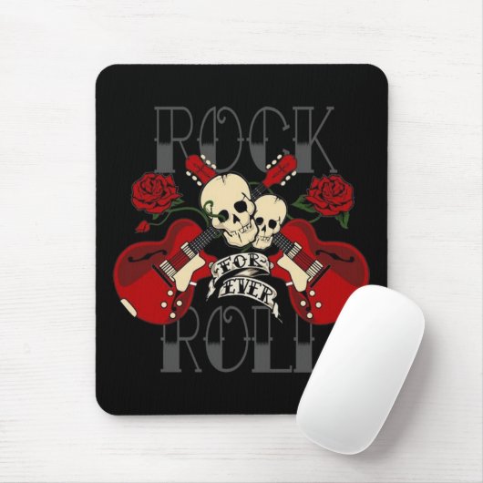 Rock'n'Roll für immer Mousepad (Mit Mouse)