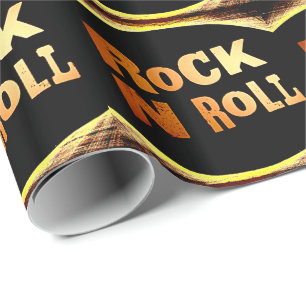Rock'n'Roll Geschenkpapier