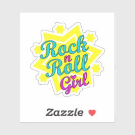 Rock'n'Roll Girl Aufkleber