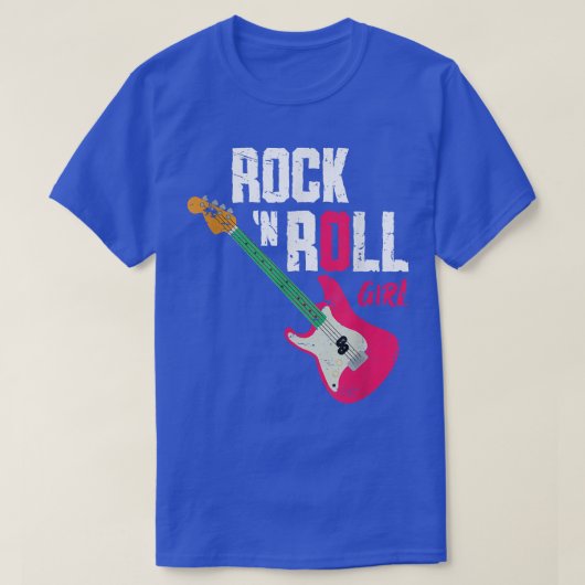 Rock'n'Roll GirlGuitar 2771 T-Shirt (Design vorne)