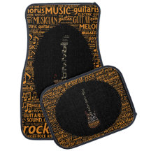 Rock'n'Roll-Gitarren-Wort-Kunst