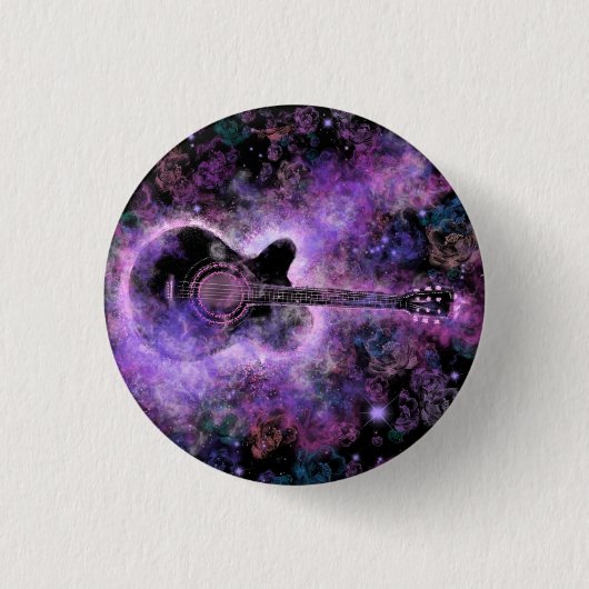 Rock'n'Roll Guitar Button Rock Music (Vorderseite)