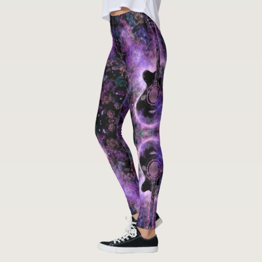 Rock'n'Roll Guitar Leggings - Rock Music (Links)