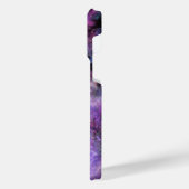 Rock'n'Roll Guitar Lila I Liebe Music iPhone Hülle (Linke Seite)