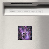 Rock'n'Roll Guitar Magnet - Hot Rock Music (In Situ (Geschirrspüler))
