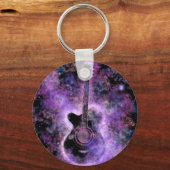 Rock'n'Roll Guitar Schlüsselanhänger Modernes Musi (Vorderseite)