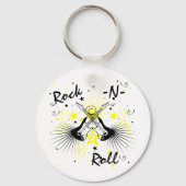 Rock'n'Roll Guitars Schlüsselanhänger (Vorderseite)