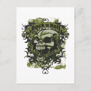 Rock'n'Roll ist mein Lebenslauf Postkarte