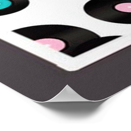 Rock'n'Roll Jive Poster (Ecke)