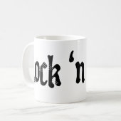 Rock'n'Roll Kaffeetasse (Vorderseite Links)