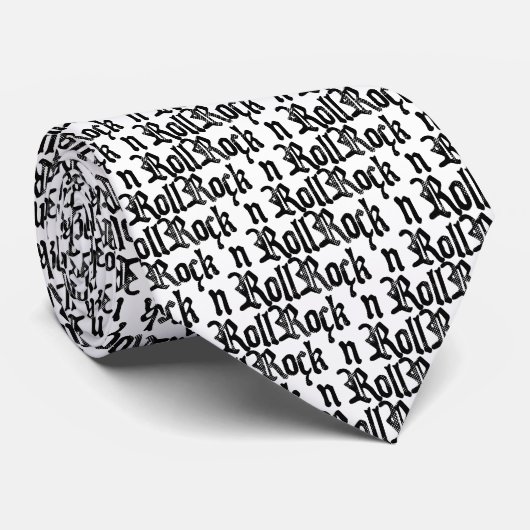 Rock'n'Roll Krawatte (Gerollt)