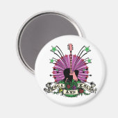 Rock'n'Roll Magnet (Vorderseite/Rückseite)