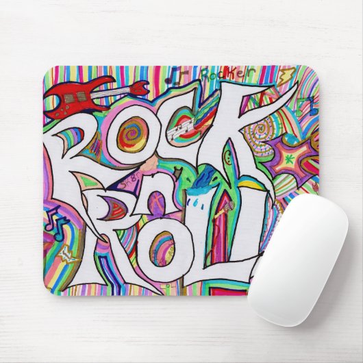 Rock'n'Roll mousepad (Mit Mouse)
