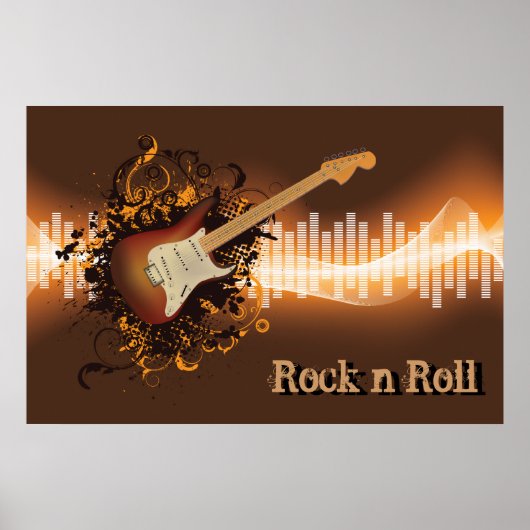 Rock'n'Roll - Musik Poster (Vorne)