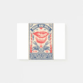 Rock'n'Roll Post-it Klebezettel (Vorderseite)