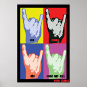 Rock'n'Roll Poster (Vorne)
