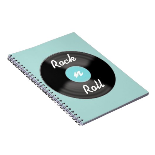 Rock'n'Roll-Record Notizblock (Rechte Seite)
