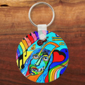 Rock'n'Roll Schlüsselanhänger (Vorderseite)