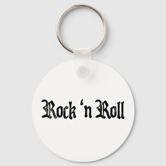 Rock'n'Roll Schlüsselanhänger (Vorderseite)