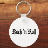 Rock'n'Roll Schlüsselanhänger (Vorderseite)