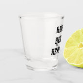 Rock'n'Roll Schnapsglas (Links)