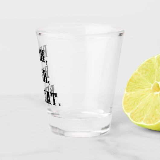 Rock'n'Roll Schnapsglas (Rechts)