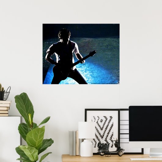 ROCK'N'ROLL SILHOUETTE POSTER #2. Rock on! (Heimbüro)