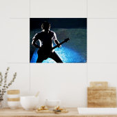 ROCK'N'ROLL SILHOUETTE POSTER #2. Rock on! (Küche)