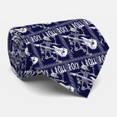 Rock'n'Roll, Skelett Krawatte (Gerollt)