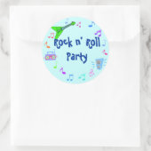 Rock'n'Roll Theme Stickers (Tasche)
