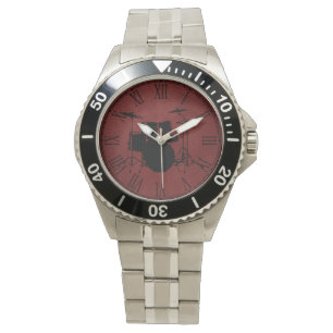 ROCK'N'ROLL-TROMMELN ARMBANDUHR