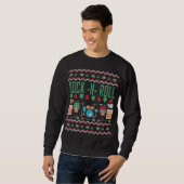 Rock'n'Roll Ugly Christmas Sweater Sweatshirt (Vorne ganz)