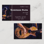 Rock'n'Roll Visitenkarte (Vorne/Hinten)