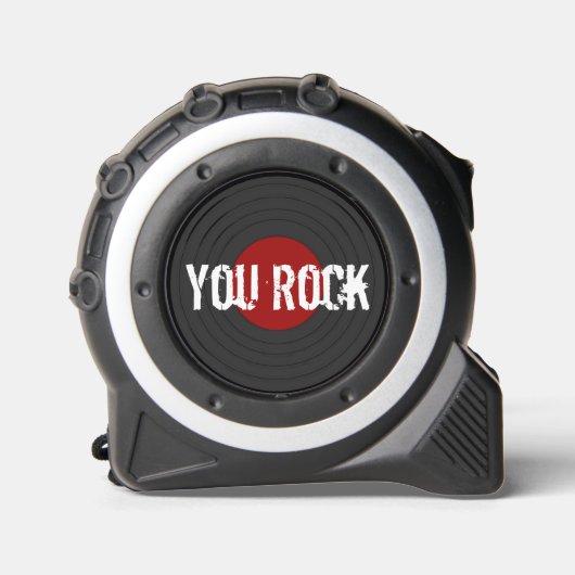 ROCK'N'ROLL YOU ROCK MAßBAND (Vorderseite)