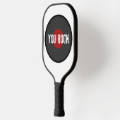 Rock'n'Roll You Rock Personalisiert Pickleball Schläger (Links)