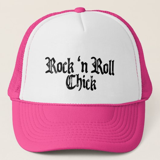 Rock'n'Rollküken Truckerkappe (Vorderseite)
