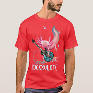Rockolotls Rock star Gitarre Rockin Musik Sängerin T-Shirt
